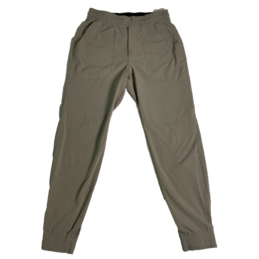 Lululemon ABC Joggers Mens M Green Warpstreme Cuffed Workout Athletic Elevated